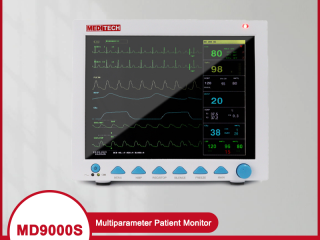 麦迪特病人监护仪 便携心电监护仪MD9000S